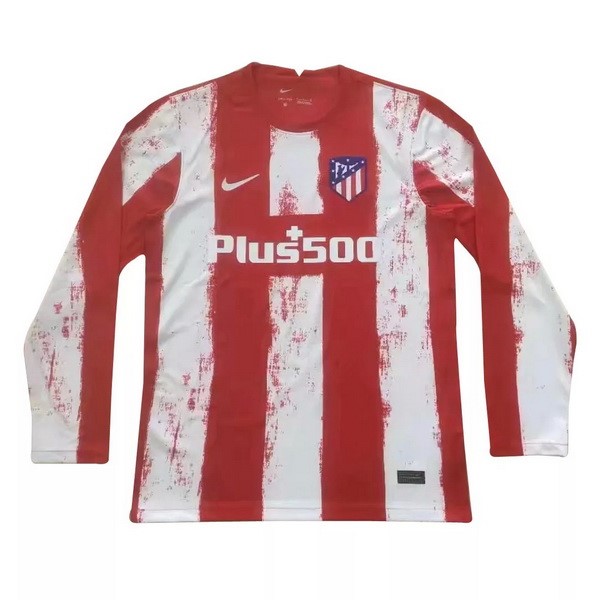 Tailandia Camiseta Atlético Madrid 1st ML 2021-2022 Rojo